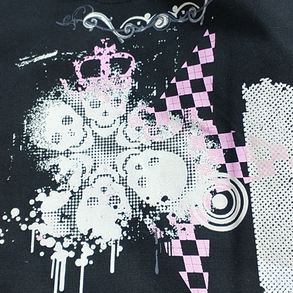 NWOT Punk 💀 Canvas Tote - Picture 3 of 9